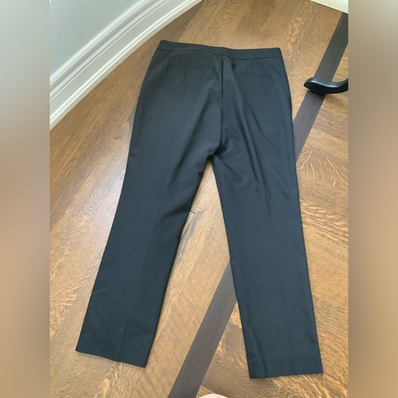 ANN TAYLOR Black Classic Dress Pants Regular Women’s Size 8 Straight Leg Worn 2X - Picture 7 of 7
